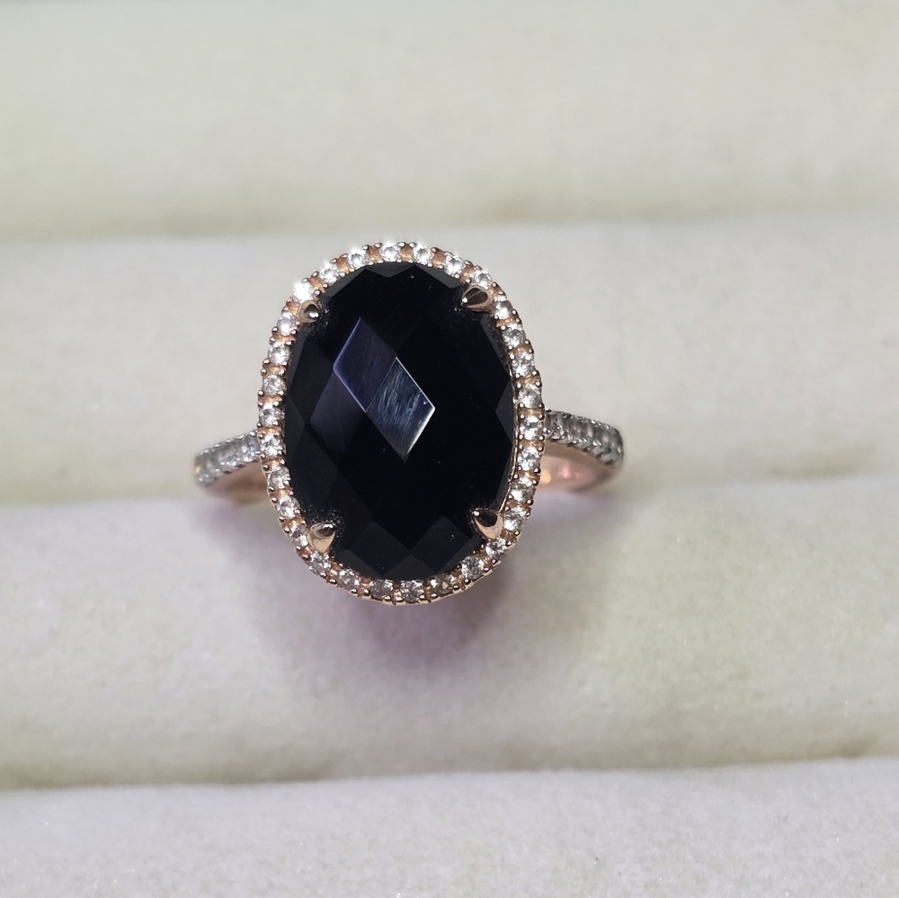 Sterling Silver Onyx ring